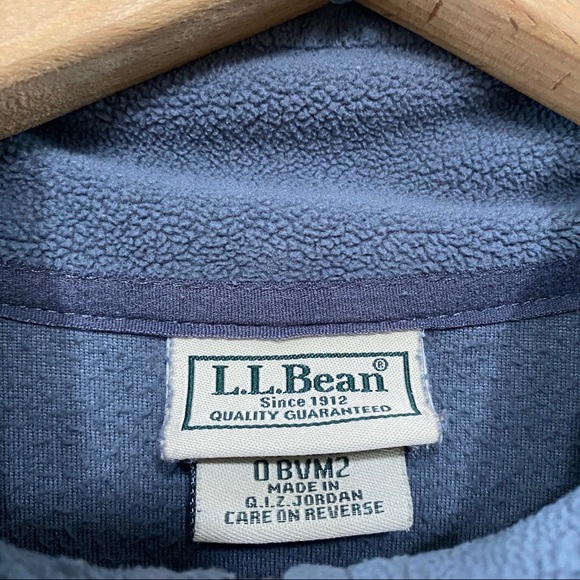 L.L. Bean Fleece 1/4 Zip Pullover - Picture 3 of 6